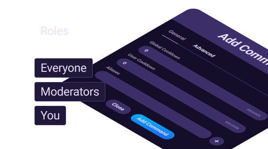 Change the Permissions & Cooldowns of all Commands in your Stream